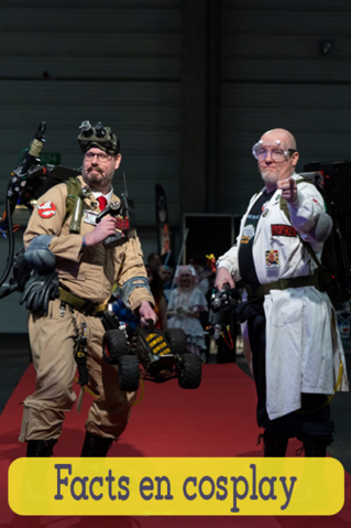Badges voor facts en cosplay