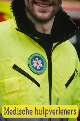 Badges voor medische hulpverleners
