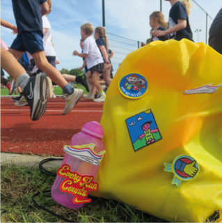 Badge scholenveldloop steden en gemeenten