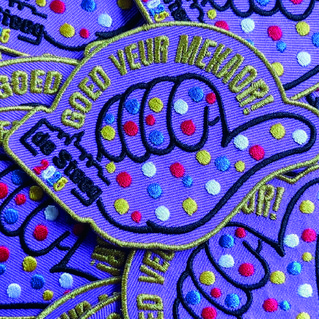 Carnavalsbadges de steeg