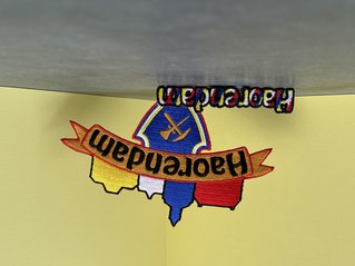 Badge carnaval Haorendam