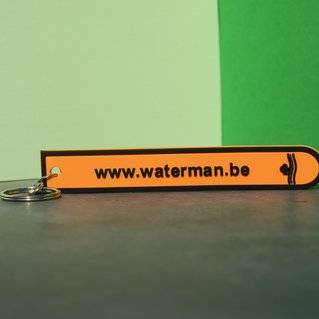 Rubber PVC sleutelhanger Diver Below