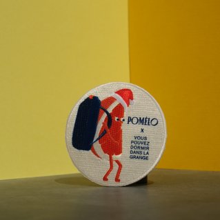 Geborduurde badges met sublimatie kledingmerk