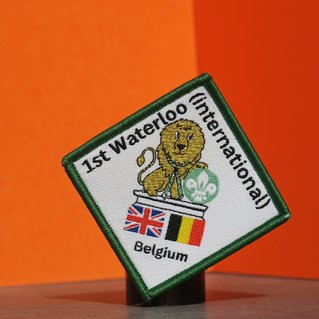 Geweven badges scouting international