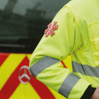 PVC-badge ambulance