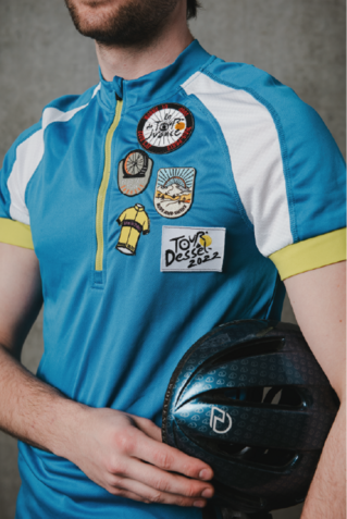Badges voor wielersport
