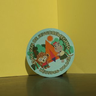 Geweven badge Dag van de Jeugdbeweging