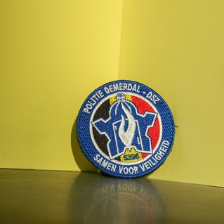 Politiebadge met velcro 