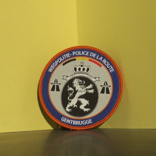 Geweven politiebadge 