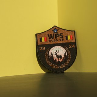 Politiebadge met velcro - schild