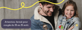 Vakantie banner FR