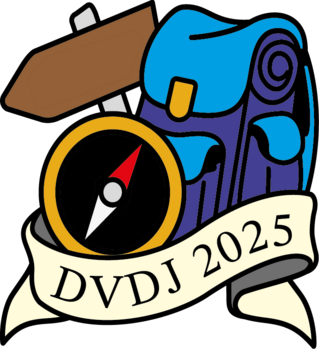 DVDJ 25 iBadge ontwerp