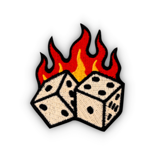 Burning Dice medium 