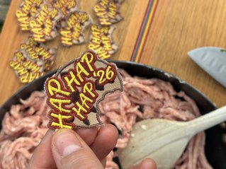 Kookploegbadges hap hap hap 2026