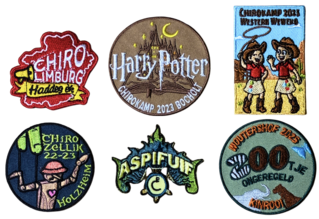 Chiro badges bestellen