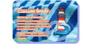 écusson brodé