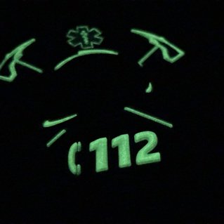 Badge optie glow in the dark