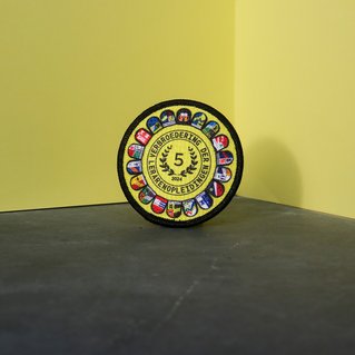 Gesublimeerde badge school