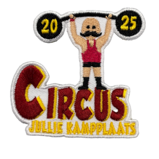 Voorbeeld van een sjabloon in het thema circus