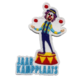 Voorbeeld van een sjabloon in het thema circus