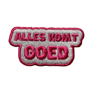 Alles komt goed patch quote badges