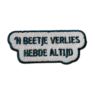 iBadge collectie quotes 'n beetje verlies