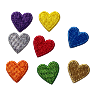 iBadge collectie hartjes regenboog