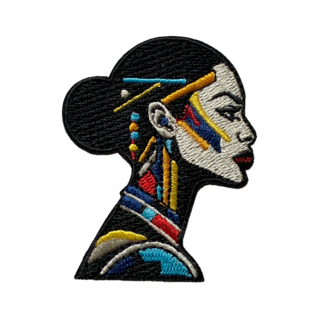 iBadge collectie iron on patch portrait