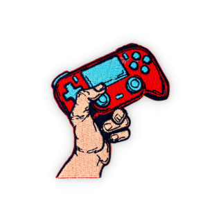 Geborduurde badge gaming  