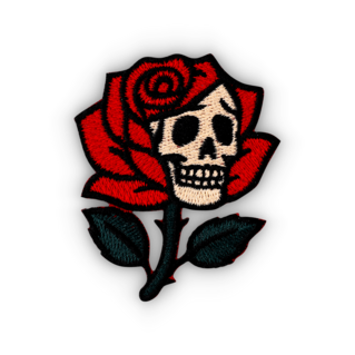 Eternal Rose skull roos medium