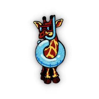 Poolside Giraffe zomer dieren medium