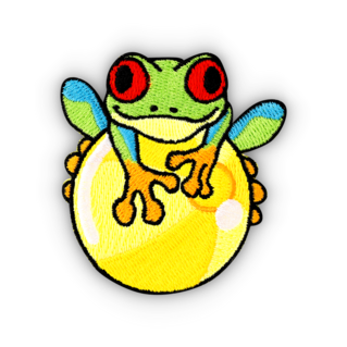 Poolside frog zomer dieren medium