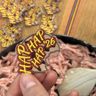 Kookploegbadges hap hap hap 2026