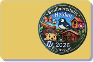 gesublimeerde badge tegel