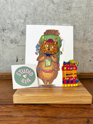 Illustrator met eigen kaartjes collectie